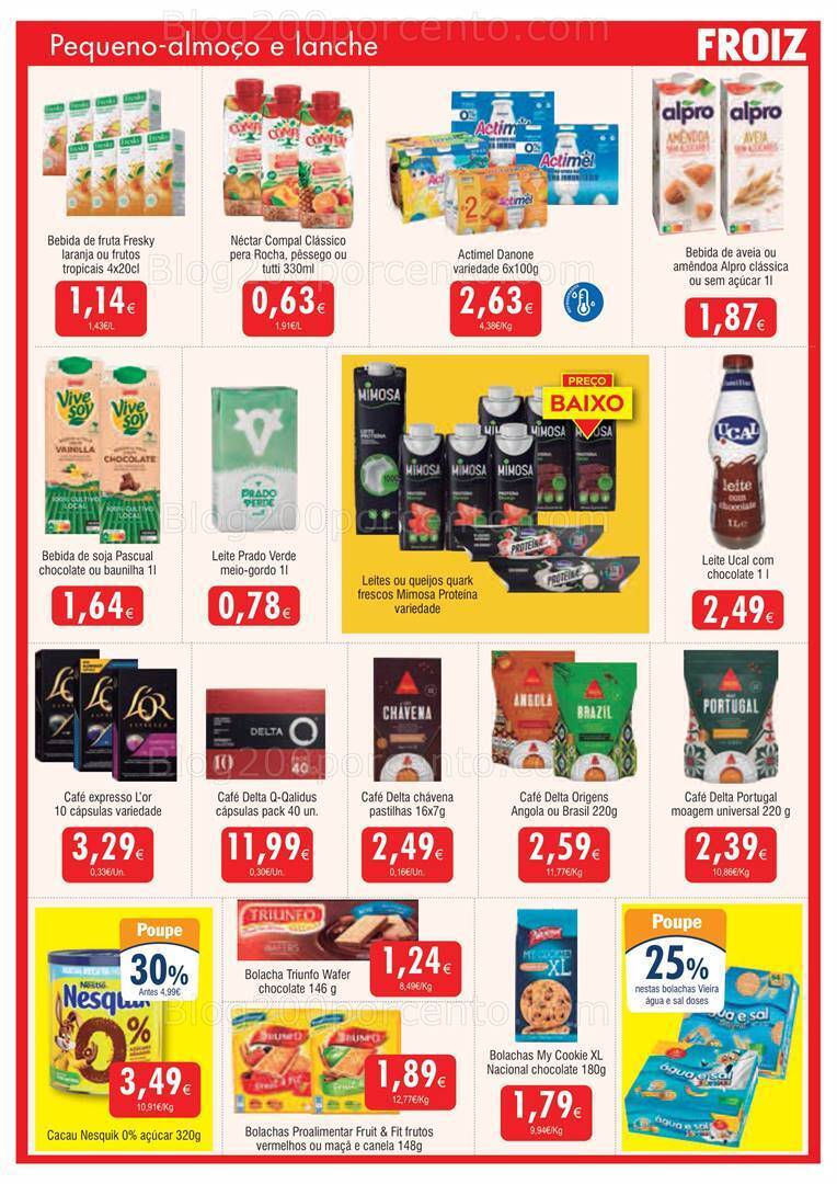 Antevisão Folheto FROIZ Promoções de 18 agosto a 5 setembro