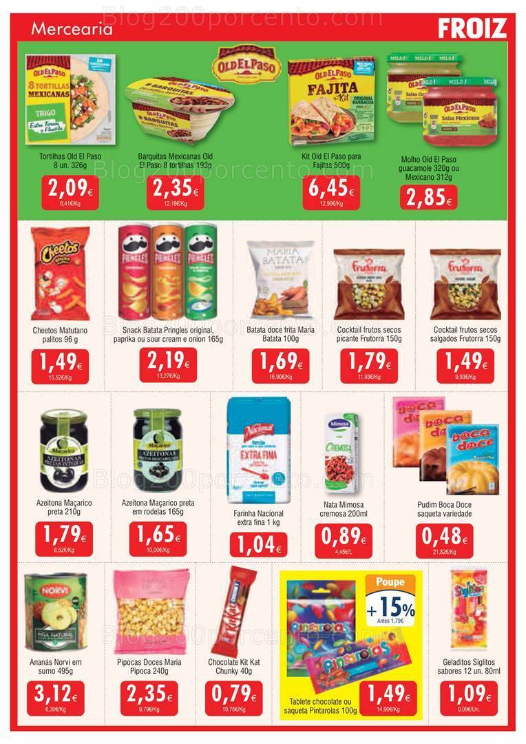 Antevisão Folheto FROIZ Promoções de 18 agosto a 5 setembro