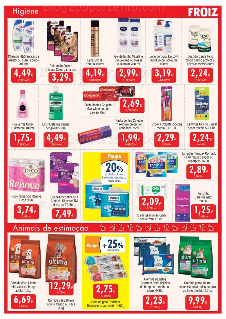 Antevisão Folheto FROIZ Promoções de 18 agosto a 5 setembro