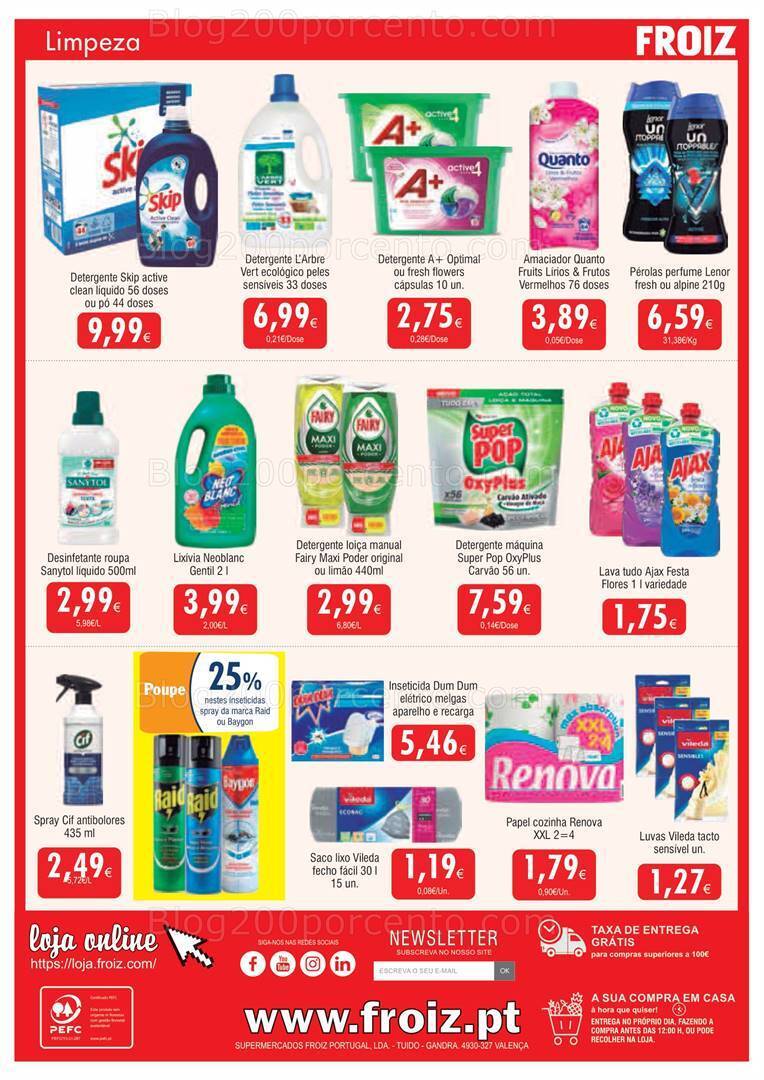 Antevisão Folheto FROIZ Promoções de 18 agosto a 5 setembro