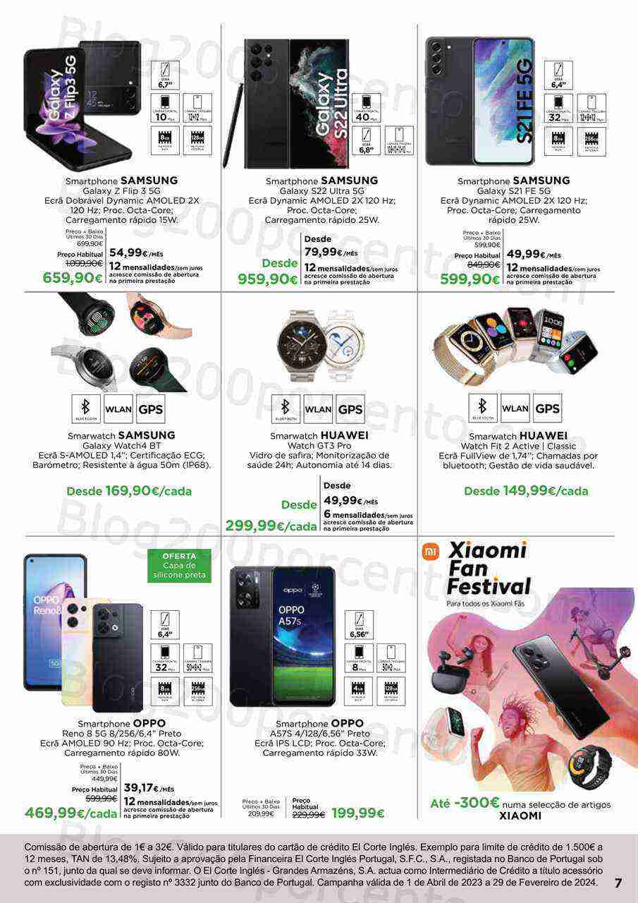 Antevisão Folheto EL CORTE INGLÉS Tecnologia Promoções de 14 a 30 abril