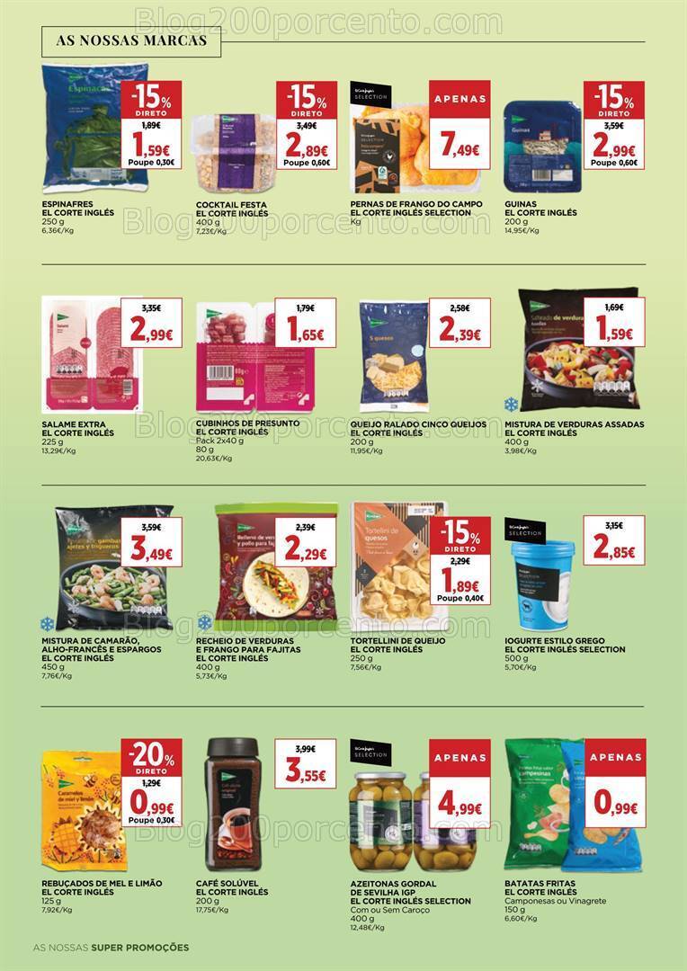 Antevisão Folheto EL CORTE INGLÉS Promoções de 14 a 27 junho