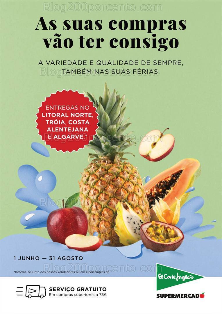 Antevisão Folheto EL CORTE INGLÉS Promoções de 14 a 27 junho