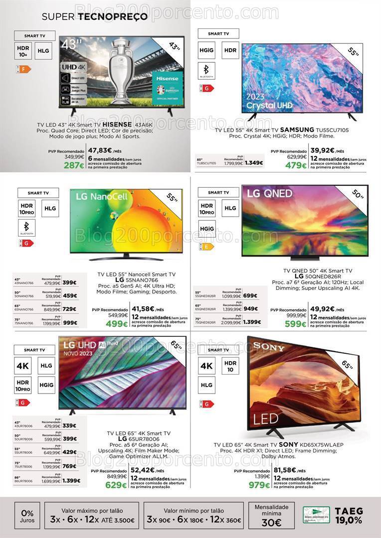 Antevisão Folheto EL CORTE INGLÉS Tecnologia Promoções até 28 abril