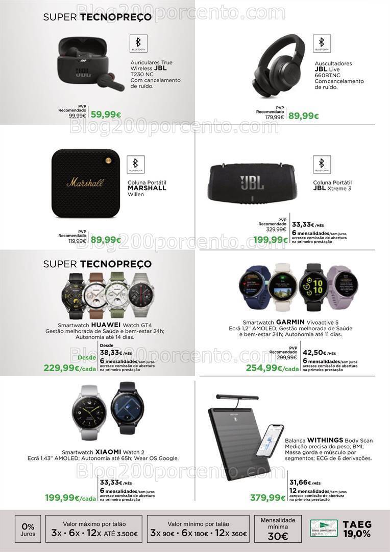 Antevisão Folheto EL CORTE INGLÉS Tecnologia Promoções até 28 abril