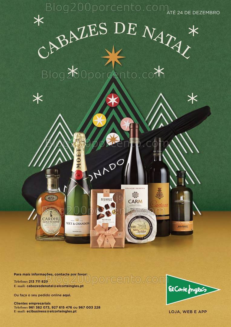 Antevisão Folheto EL CORTE INGLÉS Promoções de 15 novembro a 5 dezembro