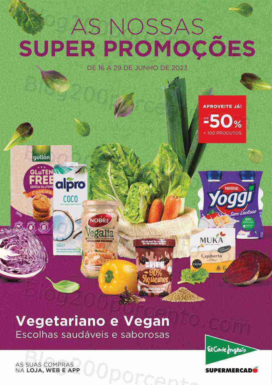 Antevisão Folheto EL CORTE INGLÉS Promoções de 16 a 29 junho