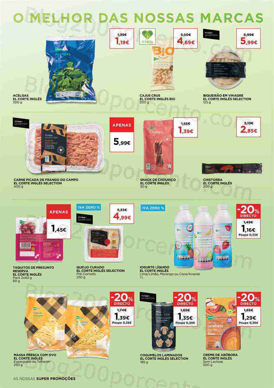 Antevisão Folheto EL CORTE INGLÉS Promoções de 16 a 29 junho