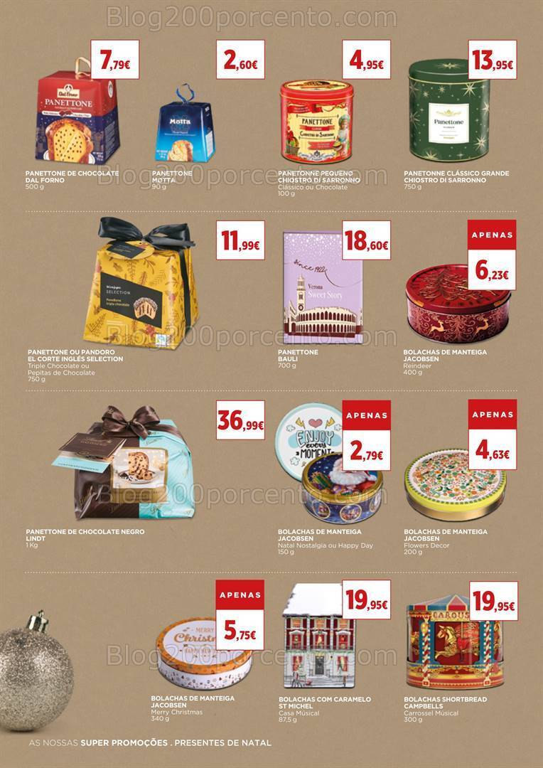 Antevisão Folheto EL CORTE INGLÉS Promoções de 17 novembro a 7 dezembro