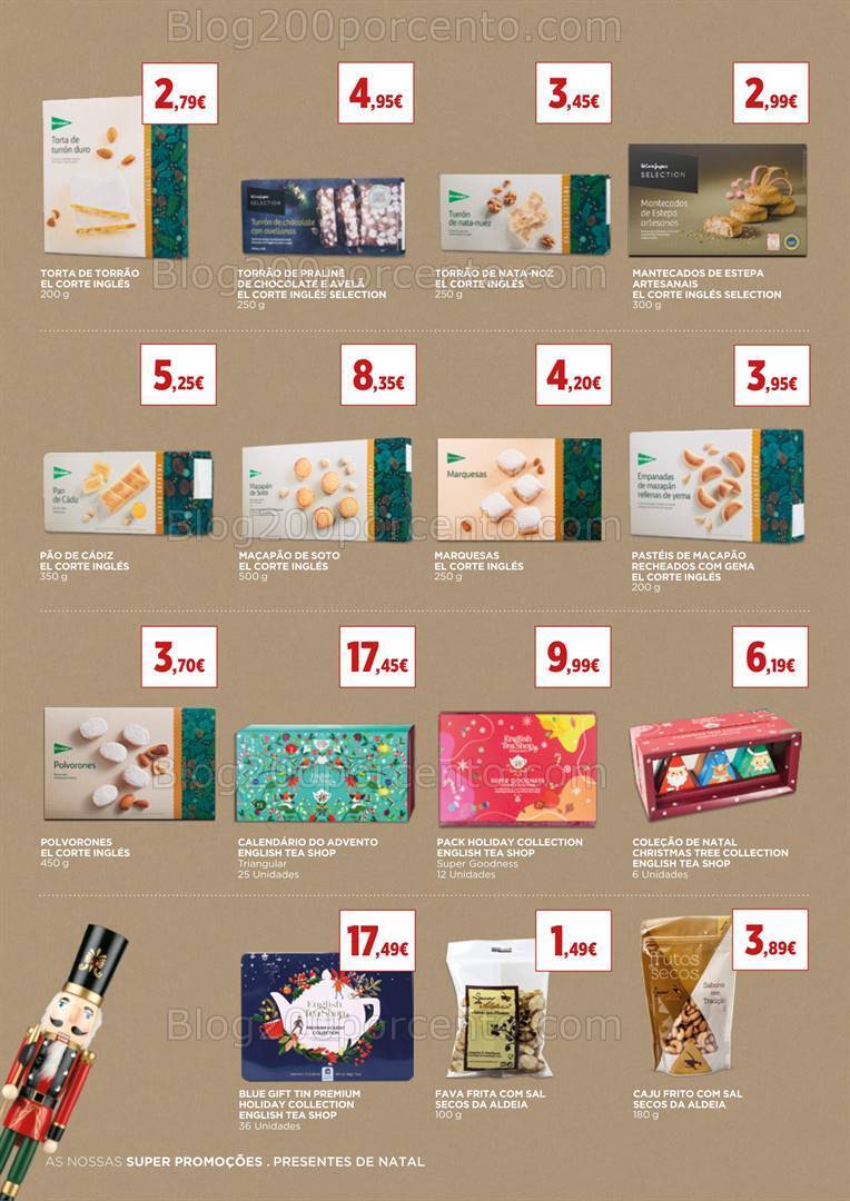 Antevisão Folheto EL CORTE INGLÉS Promoções de 17 novembro a 7 dezembro