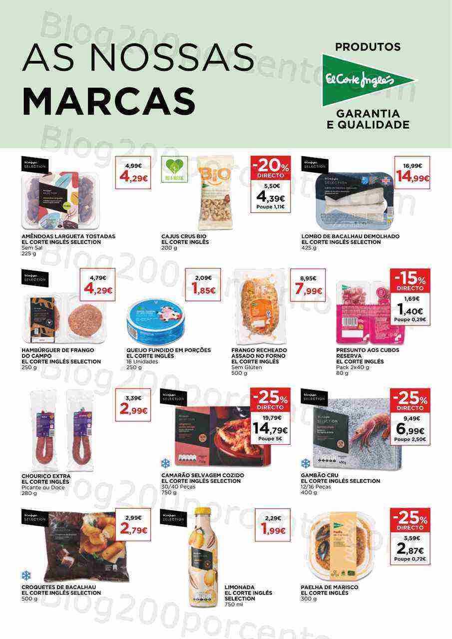 Antevisão Folheto EL CORTE INGLÉS Promoções de 17 março a 9 abril