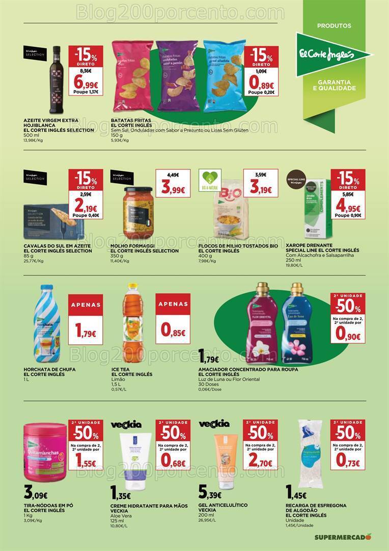 Antevisão Folheto EL CORTE INGLÉS Promoções de 17 a 30 maio