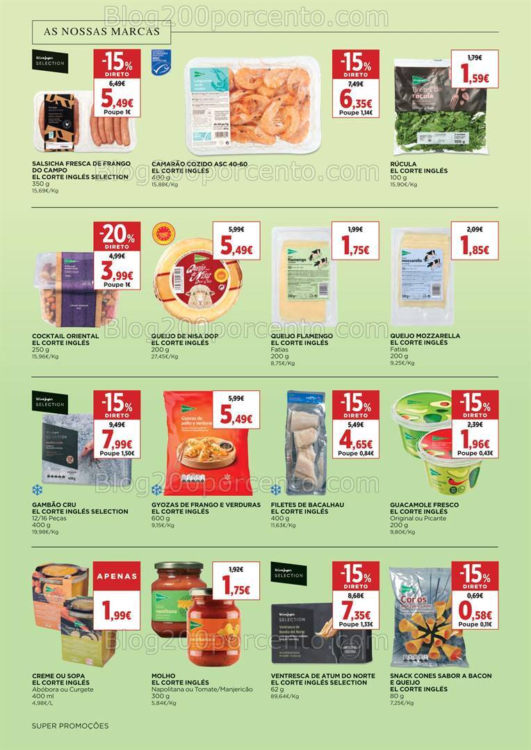 Antevisão Folheto EL CORTE INGLÉS Promoções de 18 a 31 outubro