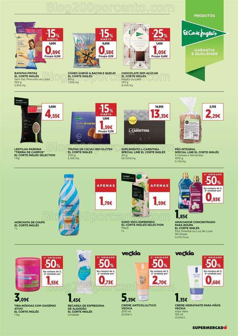 Antevisão Folheto EL CORTE INGLÉS Promoções de 1 a 14 novembro