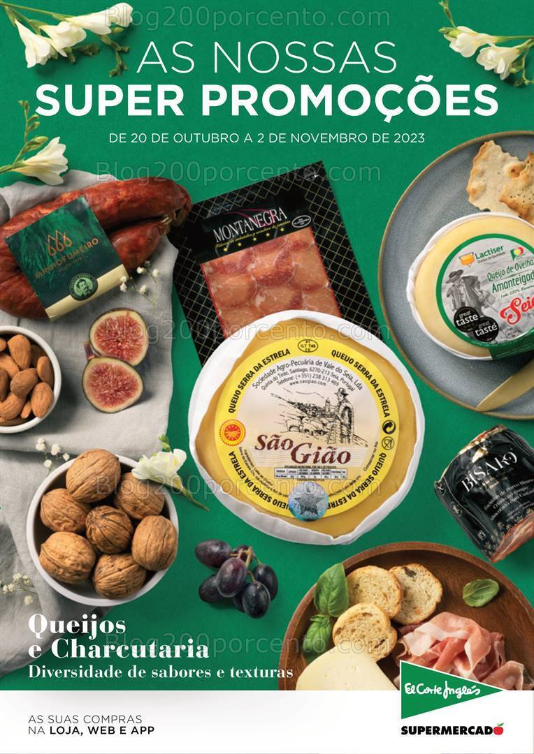 Antevisão Folheto EL CORTE INGLÉS Promoções de 20 outubro a 2 novembro