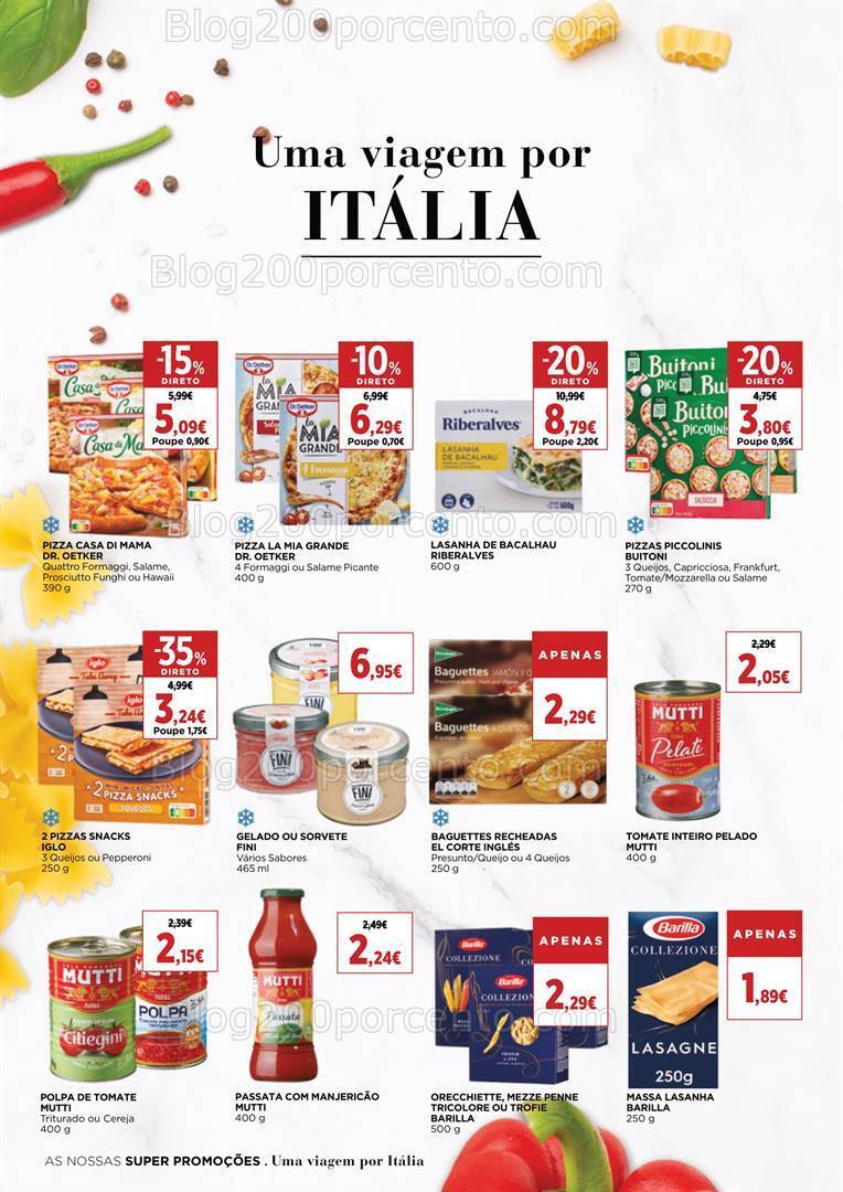 Antevisão Folheto EL CORTE INGLÉS Promoções de 20 outubro a 2 novembro