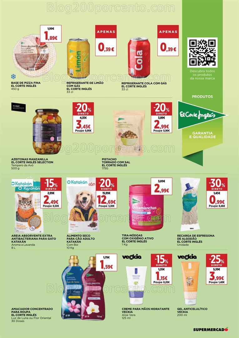 Antevisão Folheto EL CORTE INGLÉS Promoções de 20 outubro a 2 novembro