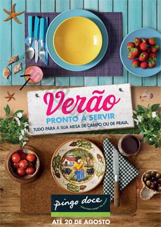 Novo Folheto PINGO DOCE Verão pronto a servir até 20 agosto