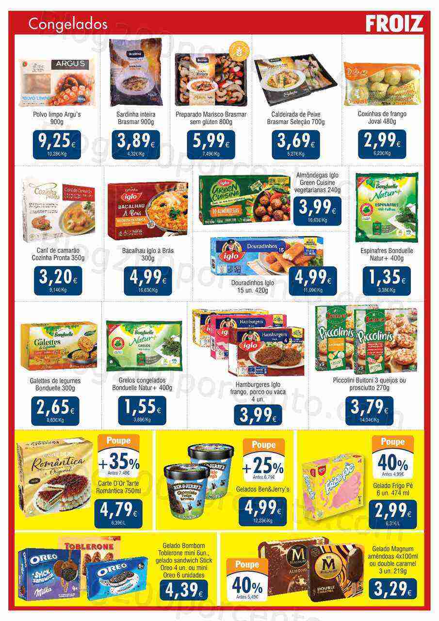 Antevisão Folheto FROIZ Promoções de 2 a 21 março