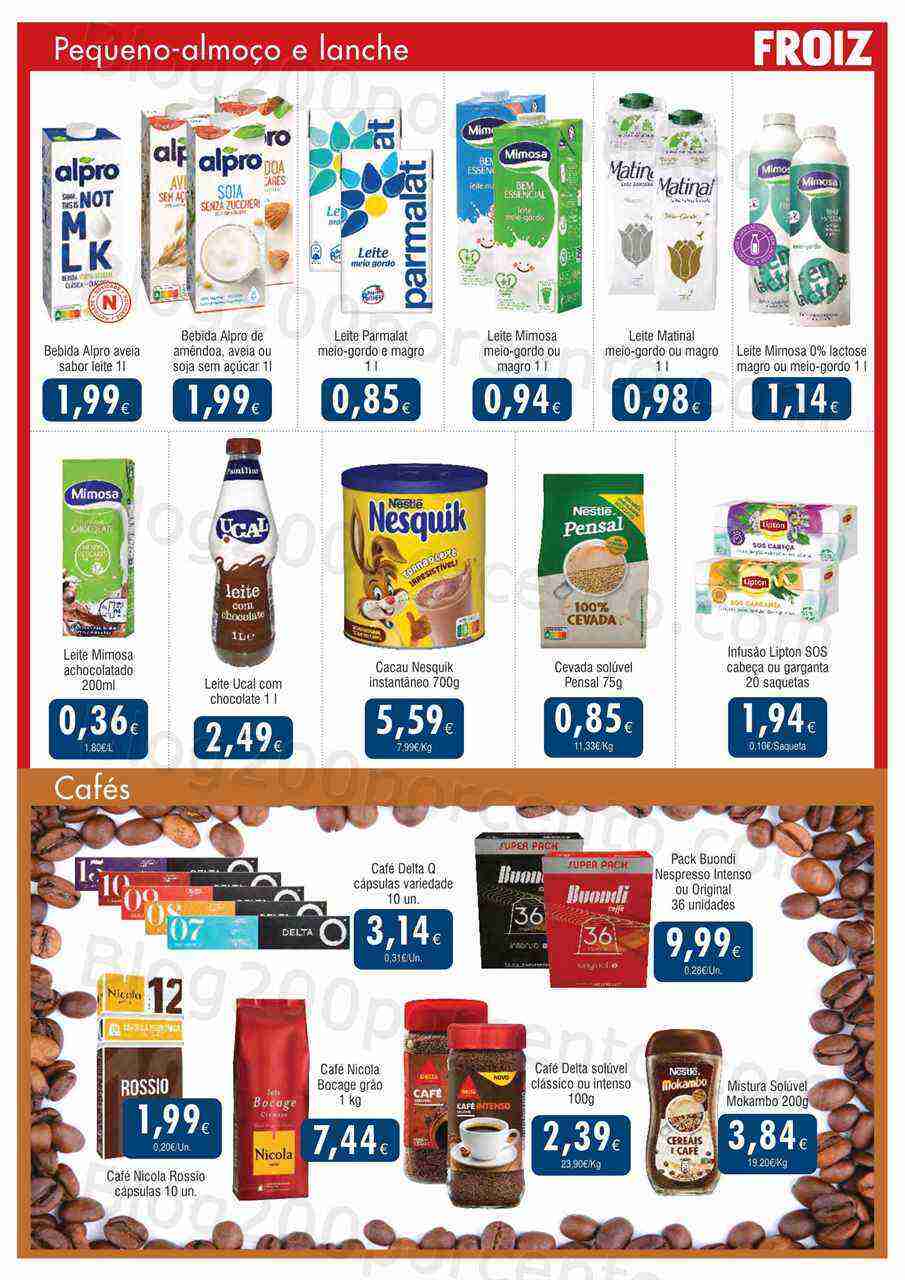 Antevisão Folheto FROIZ Promoções de 2 a 21 março