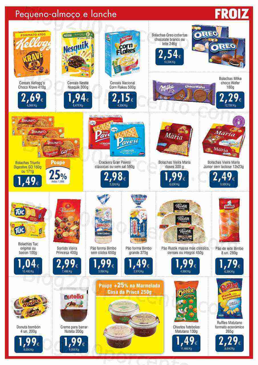 Antevisão Folheto FROIZ Promoções de 2 a 21 março