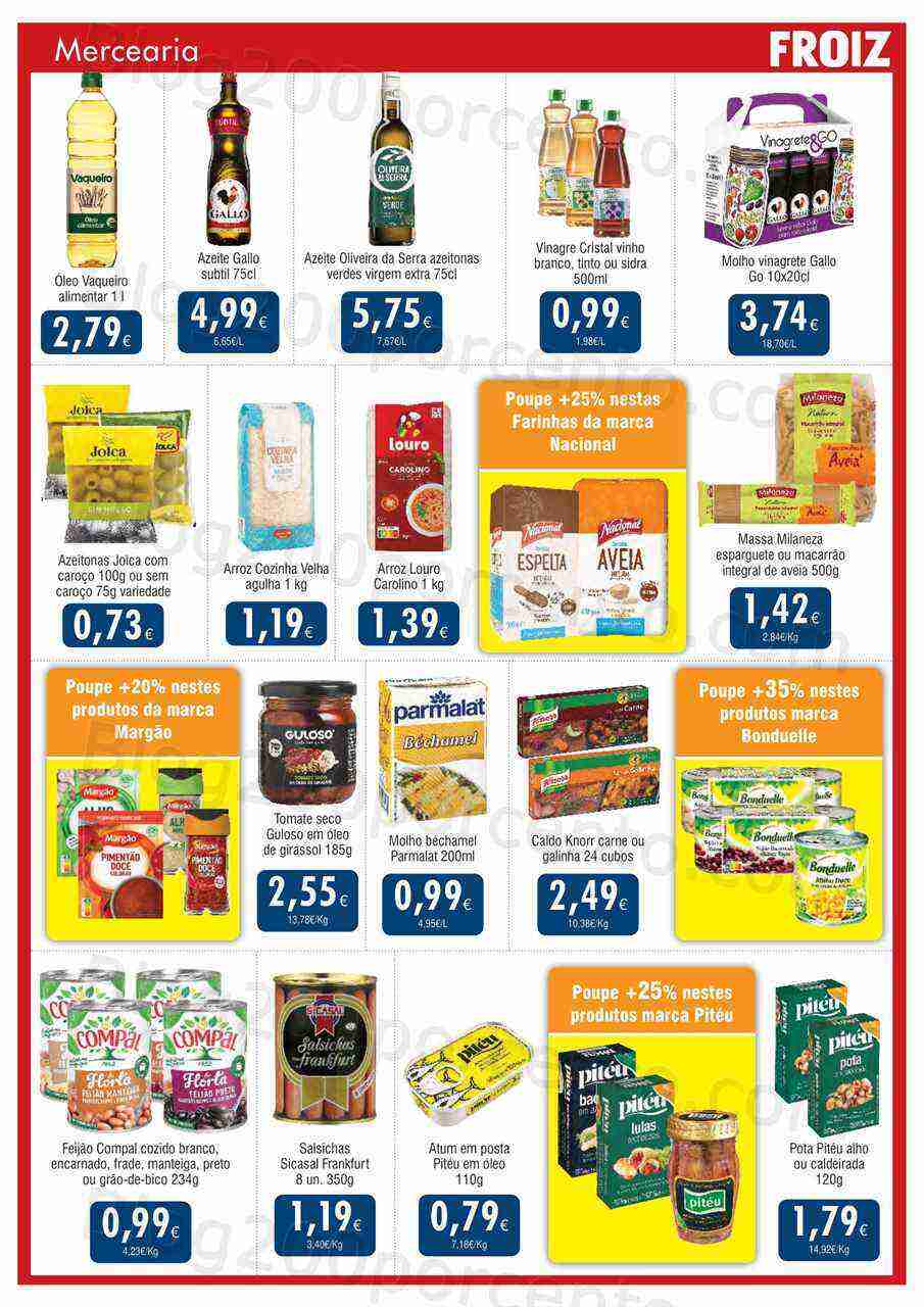 Antevisão Folheto FROIZ Promoções de 2 a 21 março