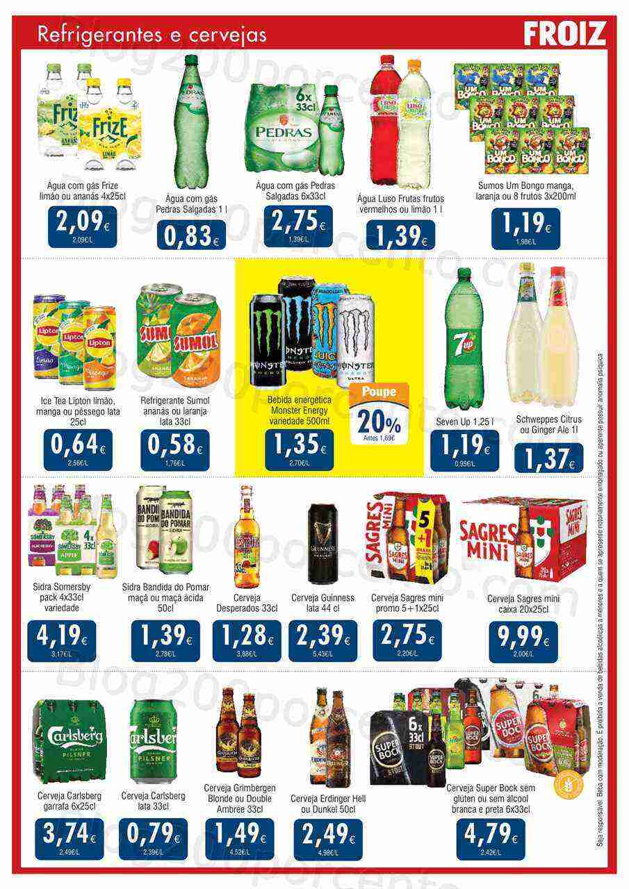 Antevisão Folheto FROIZ Promoções de 2 a 21 março