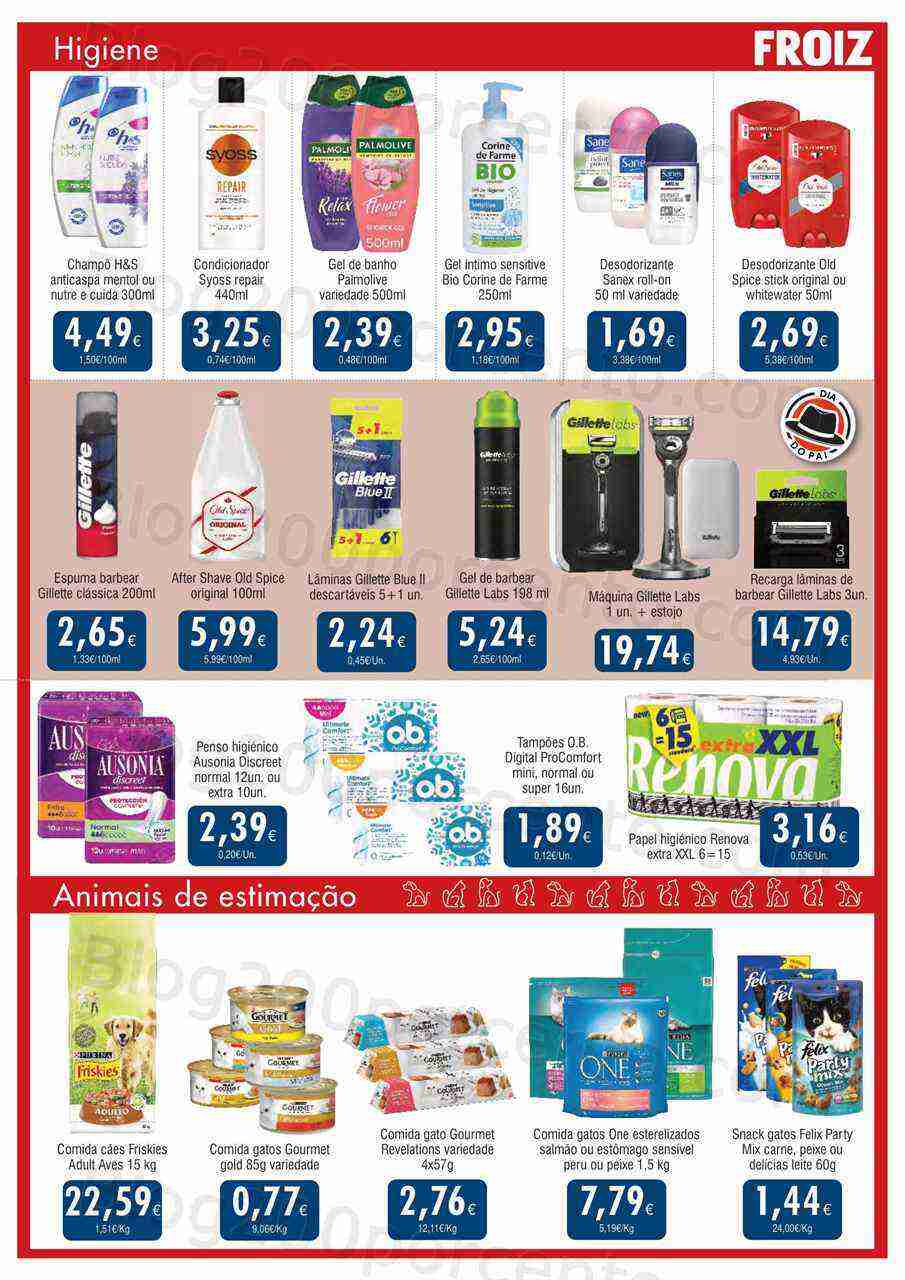 Antevisão Folheto FROIZ Promoções de 2 a 21 março