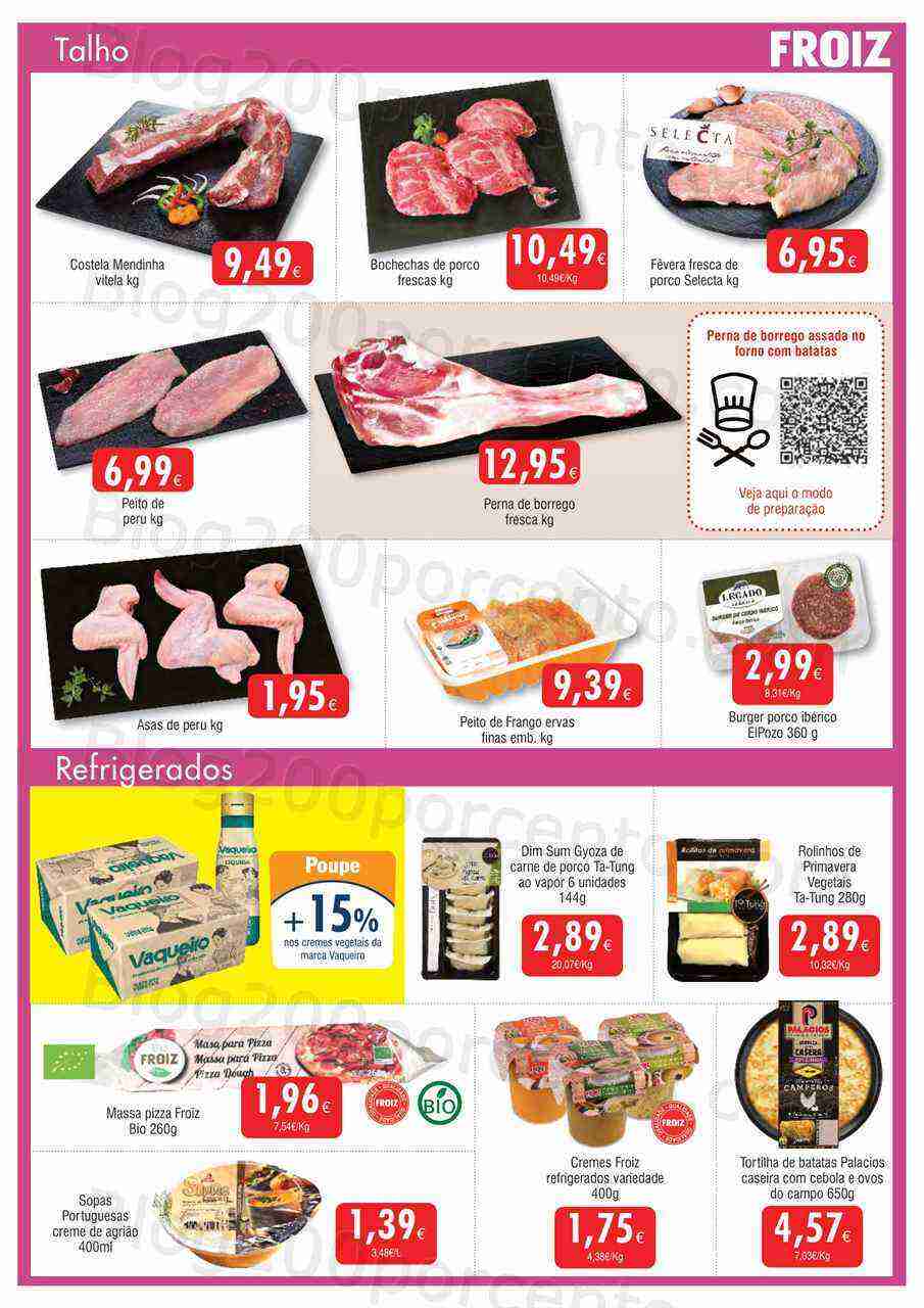 Antevisão Folheto FROIZ Promoções de 22 março a 10 abril