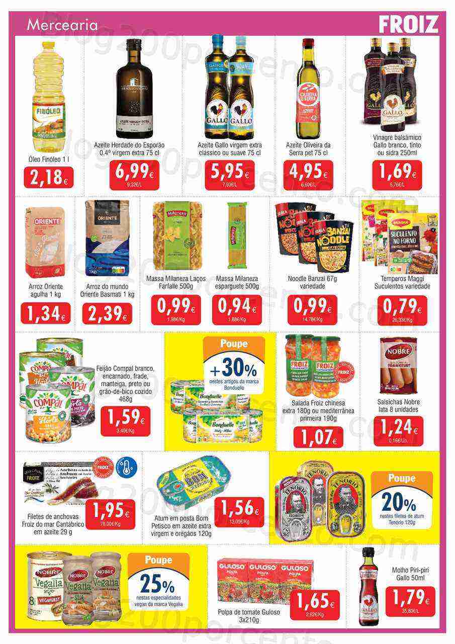 Antevisão Folheto FROIZ Promoções de 22 março a 10 abril