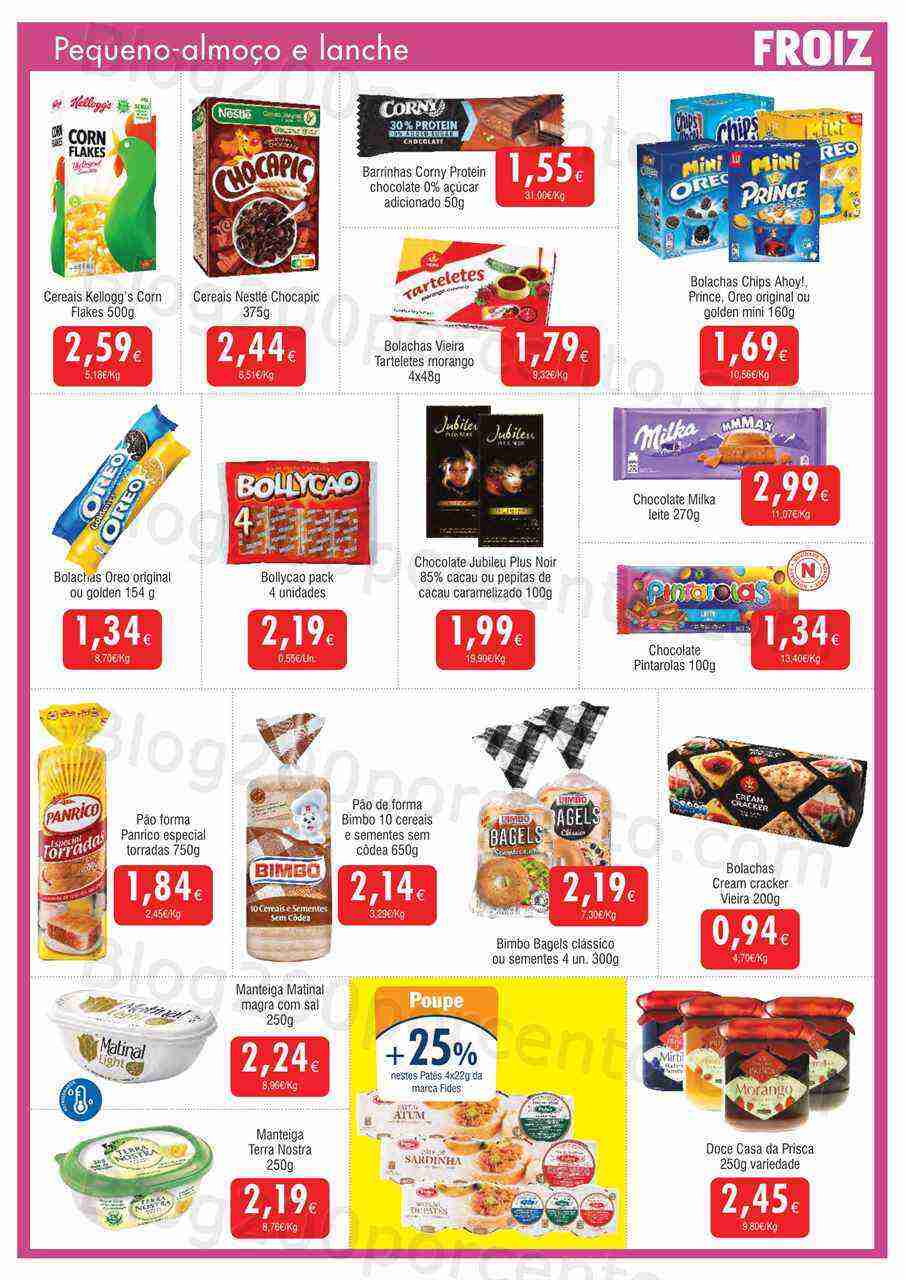 Antevisão Folheto FROIZ Promoções de 22 março a 10 abril