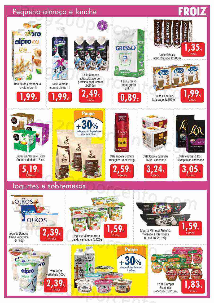 Antevisão Folheto FROIZ Promoções de 22 março a 10 abril