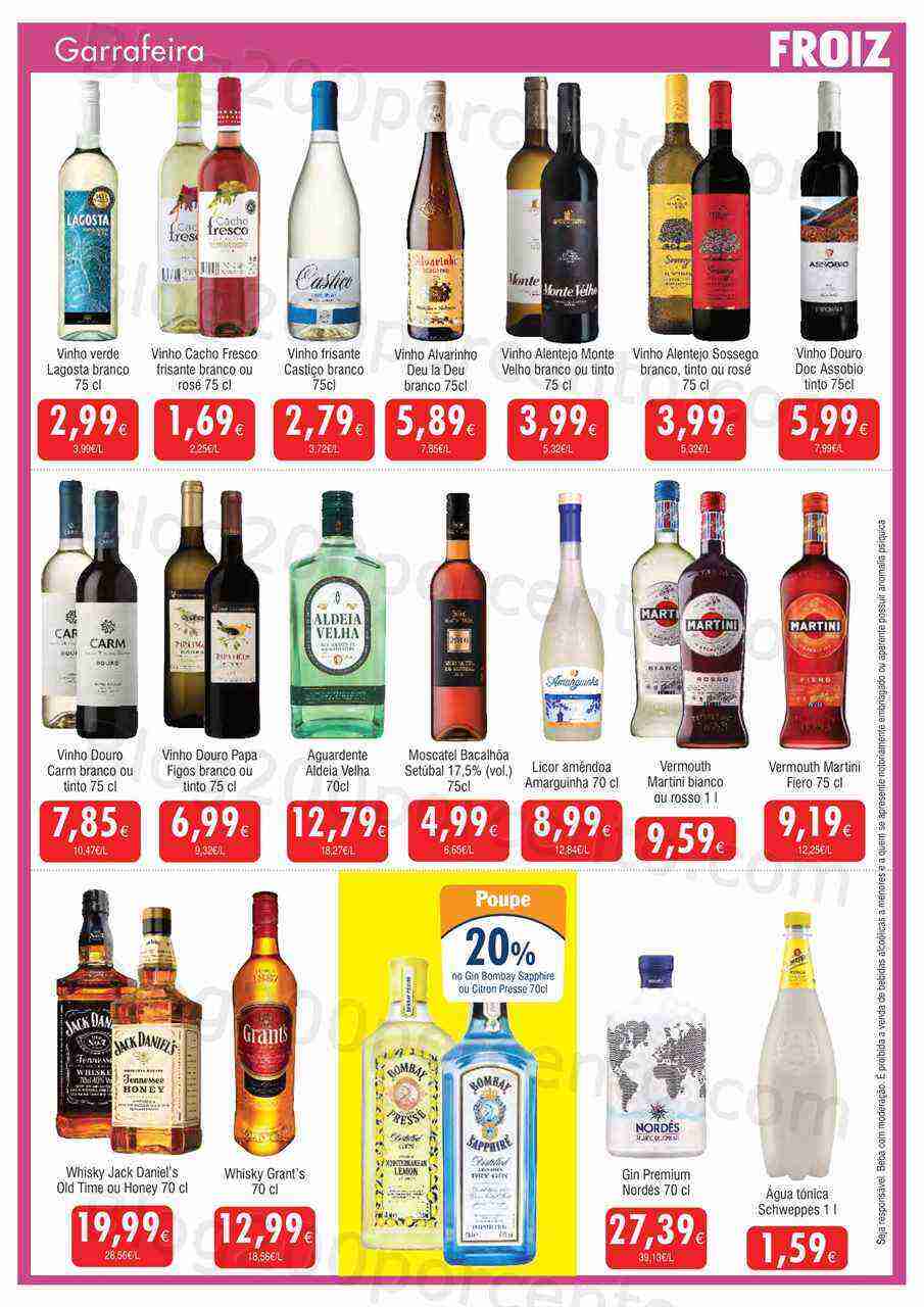 Antevisão Folheto FROIZ Promoções de 22 março a 10 abril