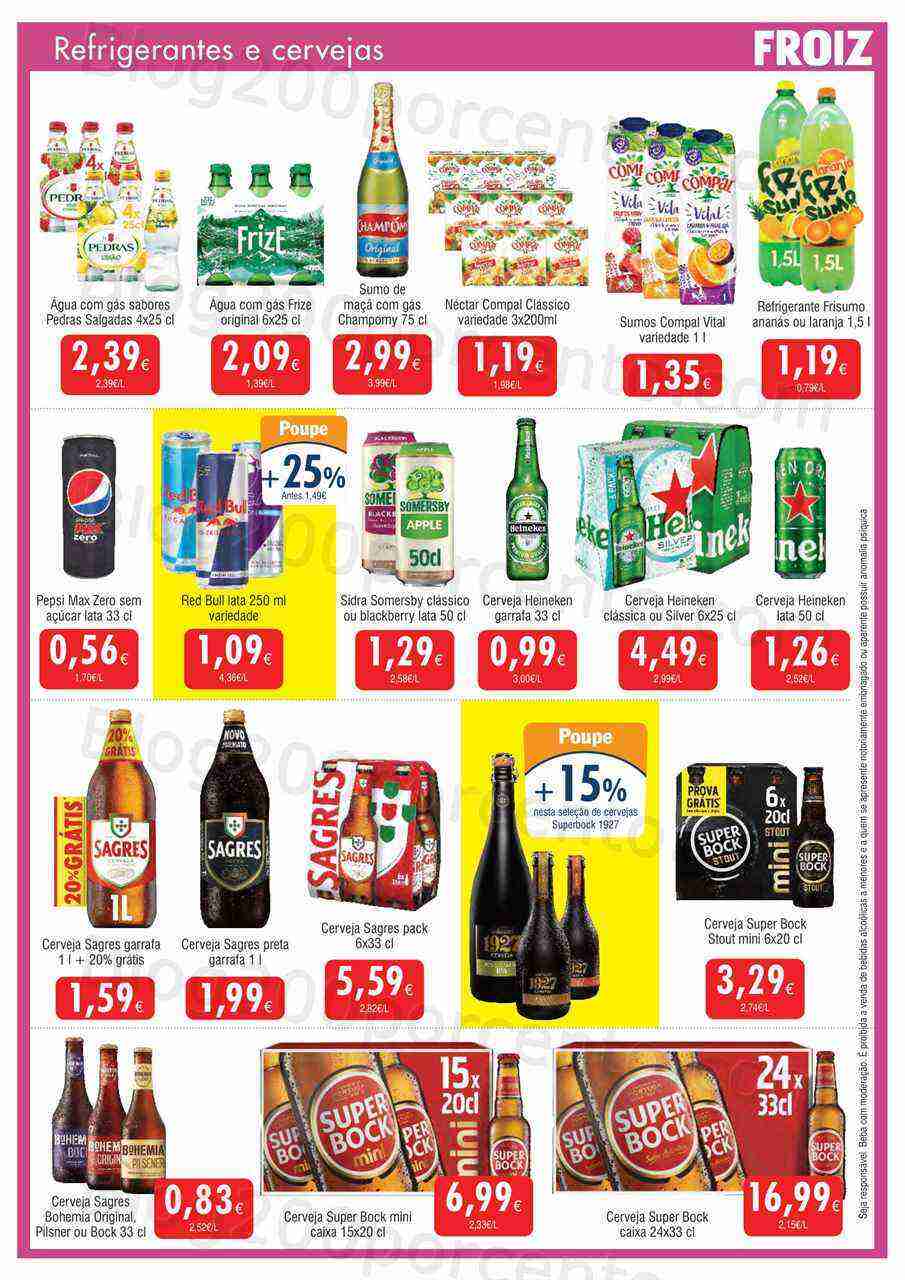Antevisão Folheto FROIZ Promoções de 22 março a 10 abril