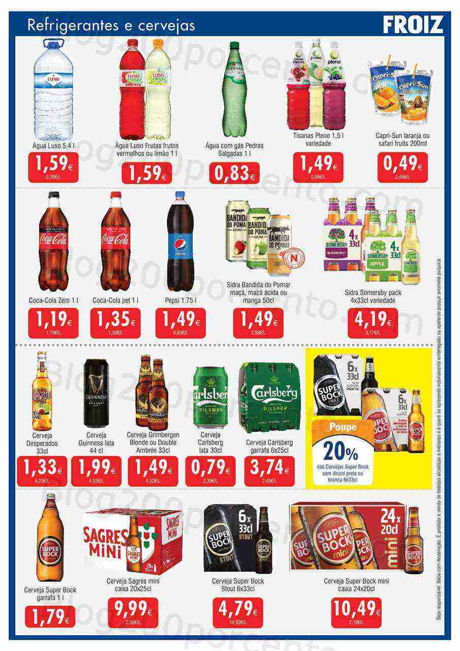 Antevisão Folheto FROIZ Promoções de 12 a 27 abril