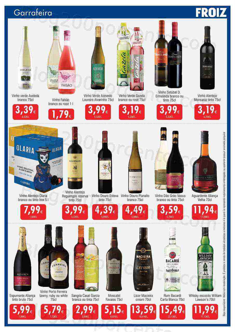 Antevisão Folheto FROIZ Promoções de 12 a 27 abril