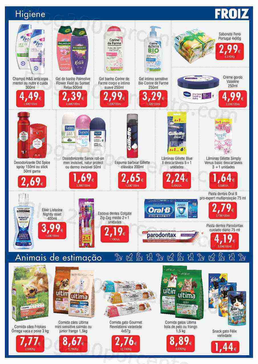 Antevisão Folheto FROIZ Promoções de 12 a 27 abril