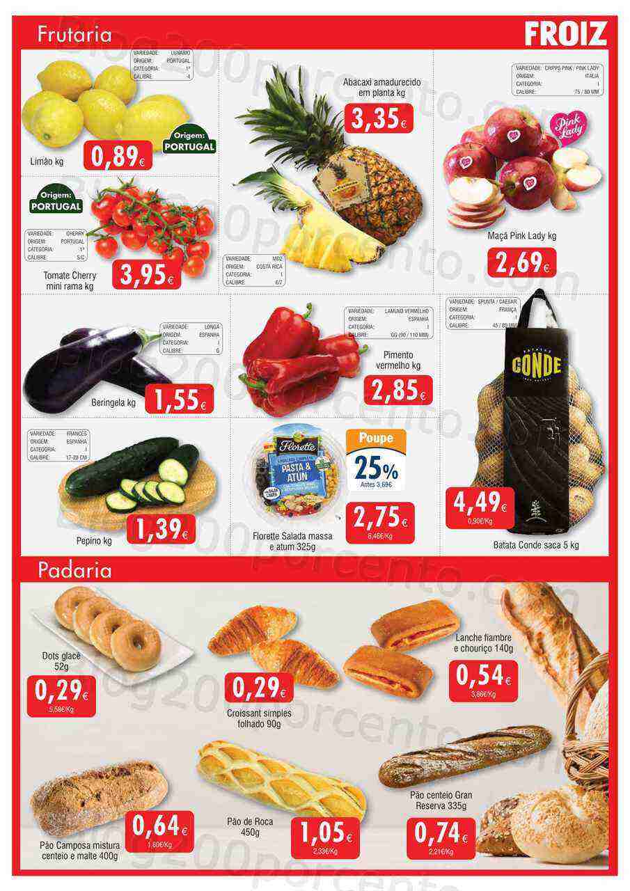 Antevisão Folheto FROIZ Promoções 28 abril a 16 maio