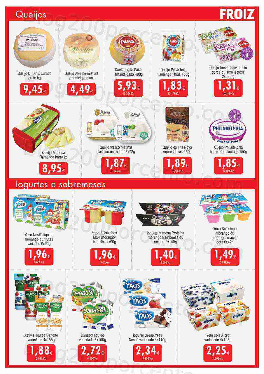 Antevisão Folheto FROIZ Promoções 28 abril a 16 maio