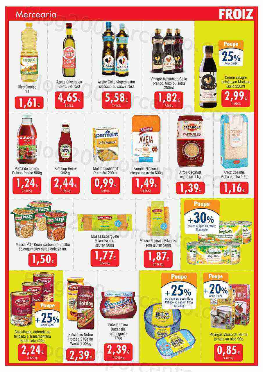 Antevisão Folheto FROIZ Promoções 28 abril a 16 maio