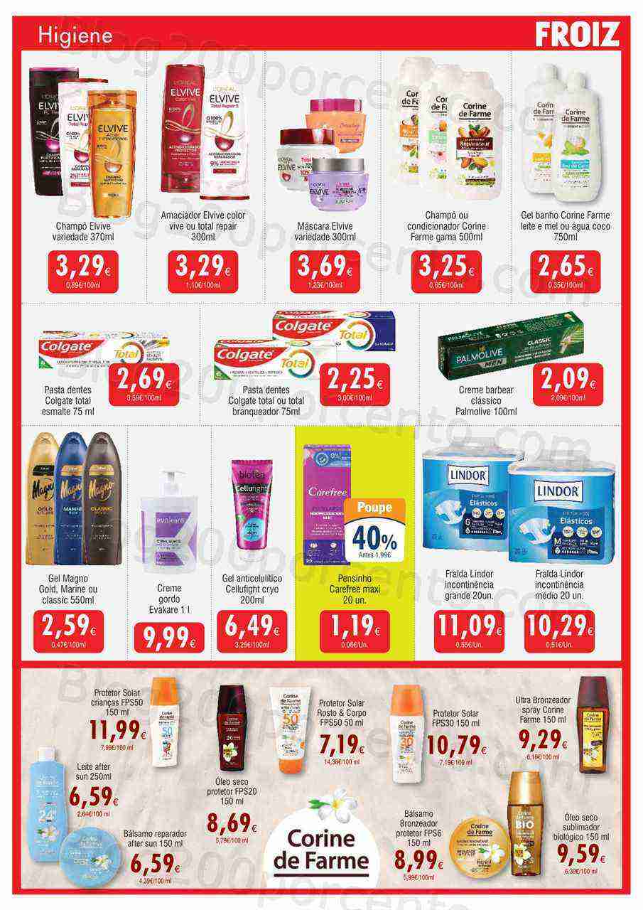 Antevisão Folheto FROIZ Promoções 28 abril a 16 maio