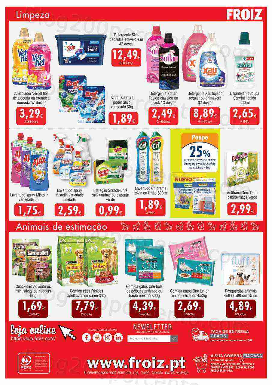 Antevisão Folheto FROIZ Promoções 28 abril a 16 maio