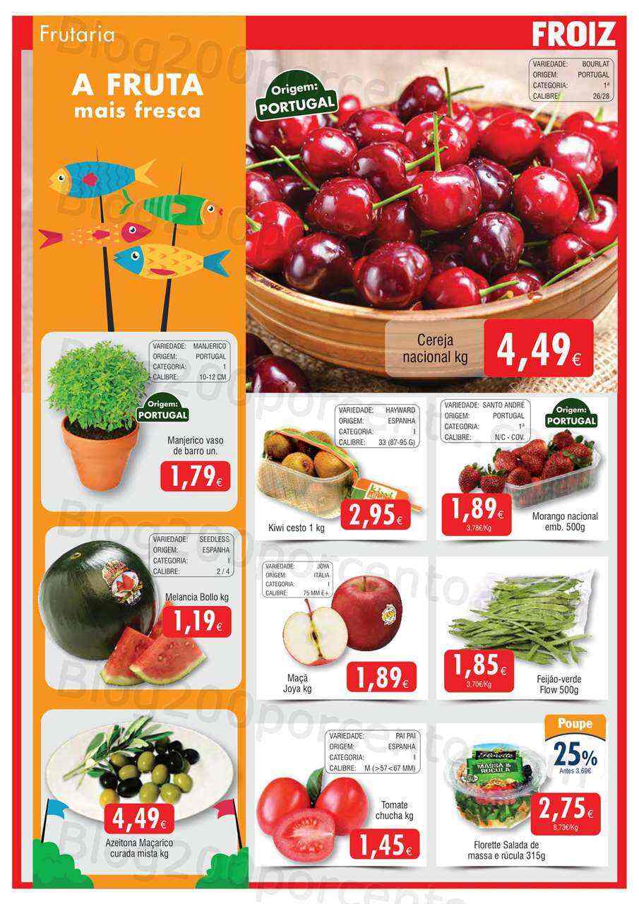 Antevisão Folheto FROIZ Promoções de 2 a 22 junho