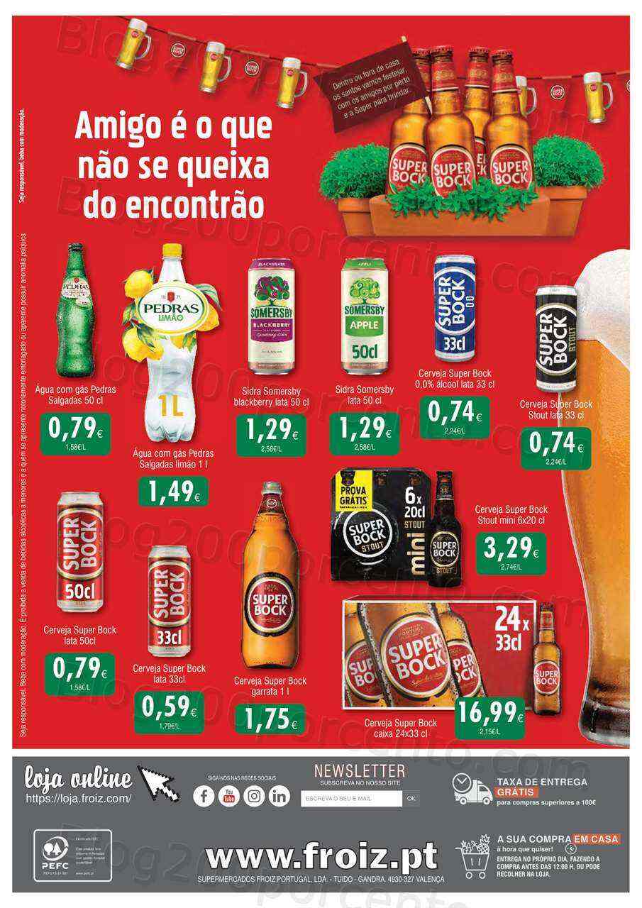 Antevisão Folheto FROIZ Promoções de 2 a 22 junho