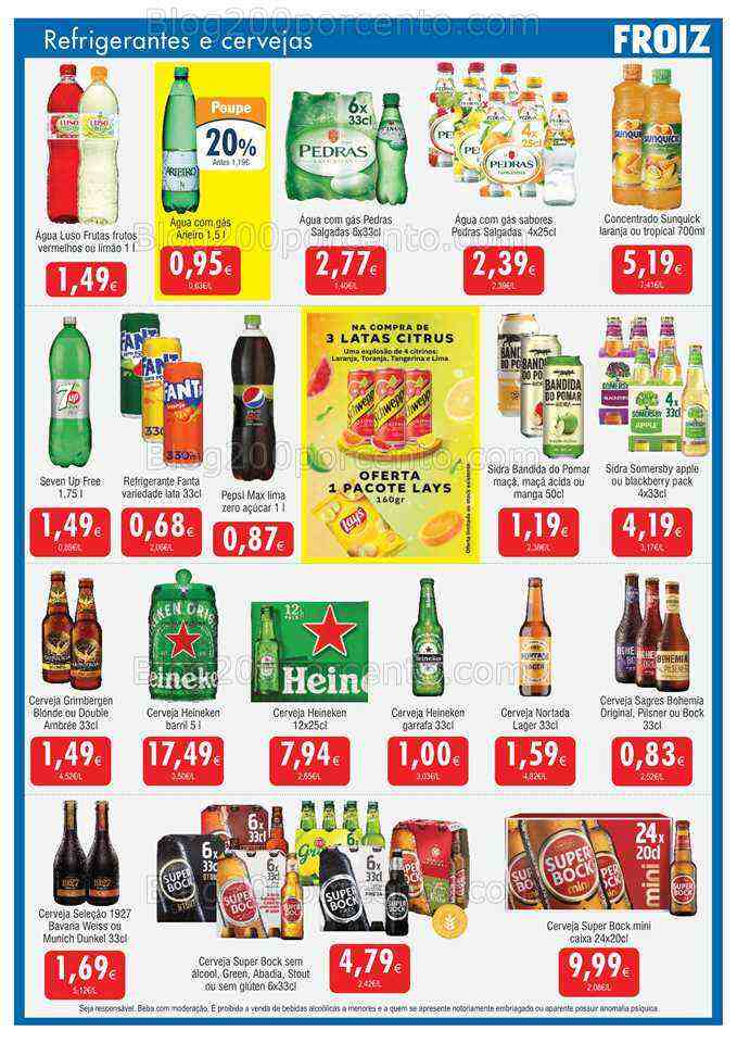 Antevisão Folheto FROIZ Promoções de 23 junho 11 julho