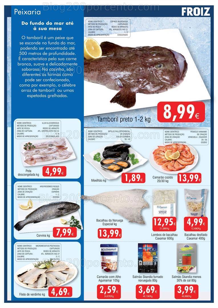 Antevisão Folheto FROIZ Promoções de 6 a 21 setembro