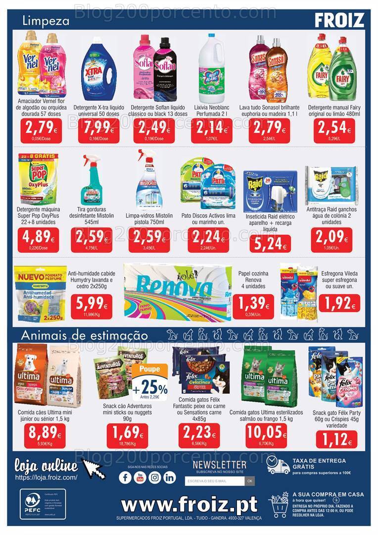 Antevisão Folheto FROIZ Promoções de 6 a 21 setembro