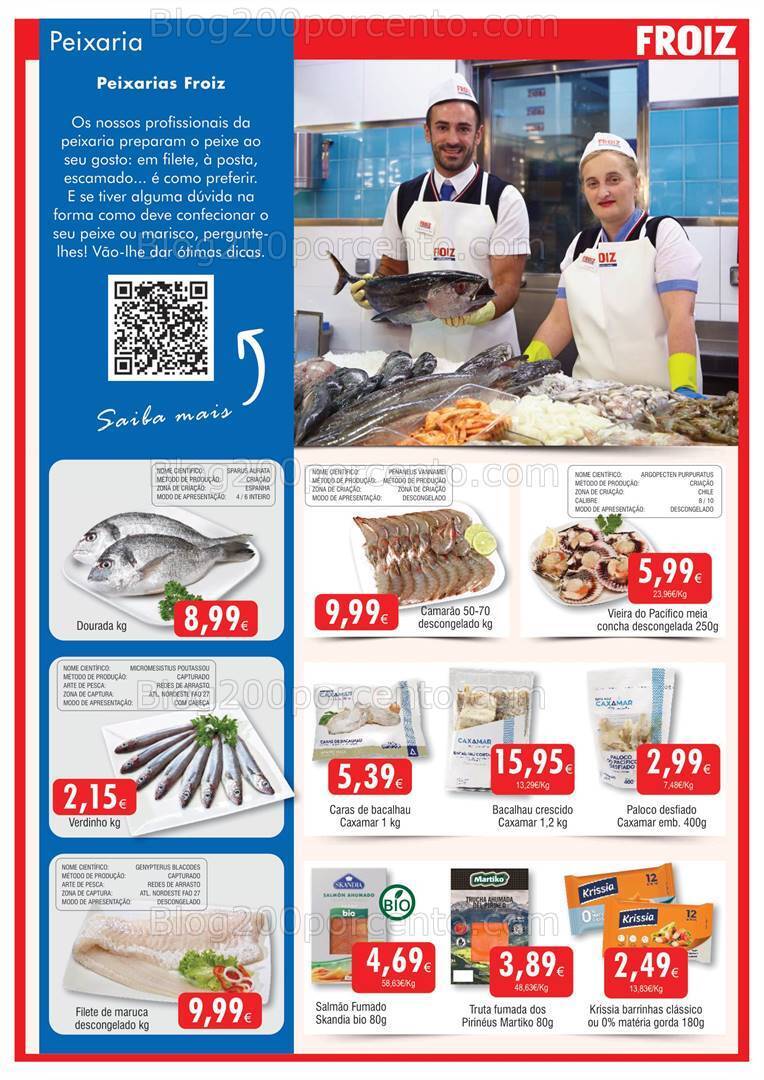 Antevisão Folheto FROIZ Promoções de 22 setembro a 10 outubro