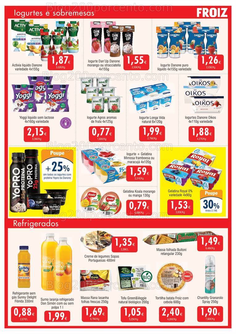 Antevisão Folheto FROIZ Promoções de 22 setembro a 10 outubro