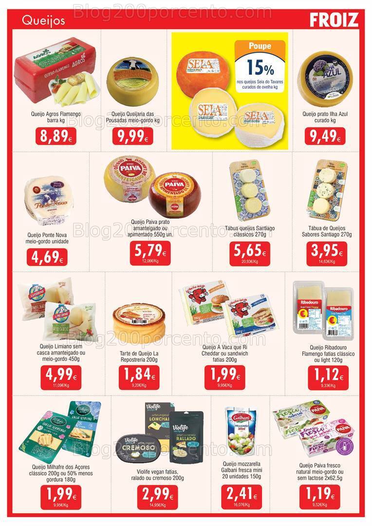 Antevisão Folheto FROIZ Promoções de 22 setembro a 10 outubro